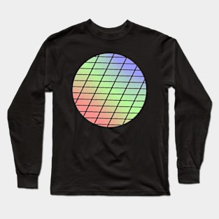 Pixel Rainbow Tiles Long Sleeve T-Shirt